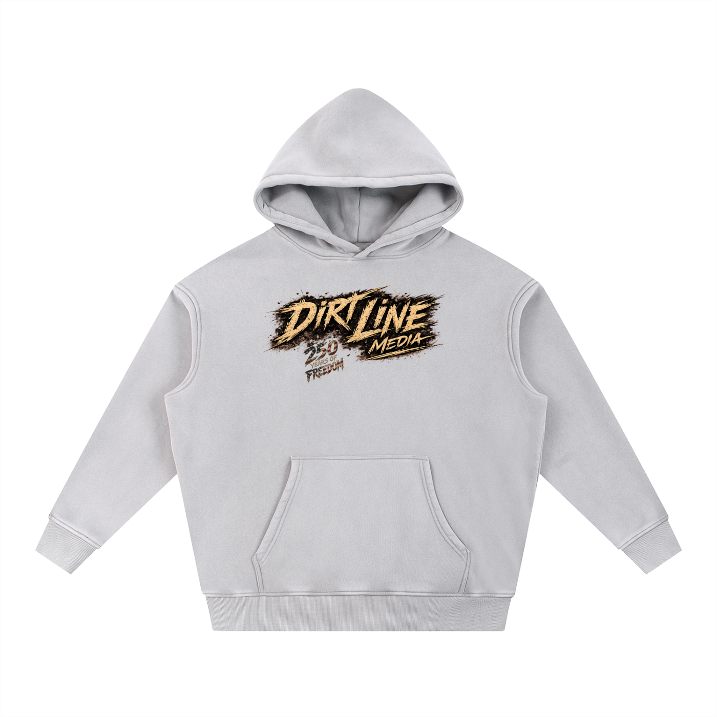 Cat eye washed Oversize Hoodie